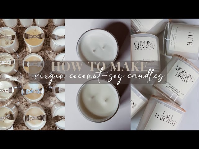 Making Tester Candles Using Virgin Coconut Soy Wax (EC26) + My Tips When  Testing! (Part 1) 