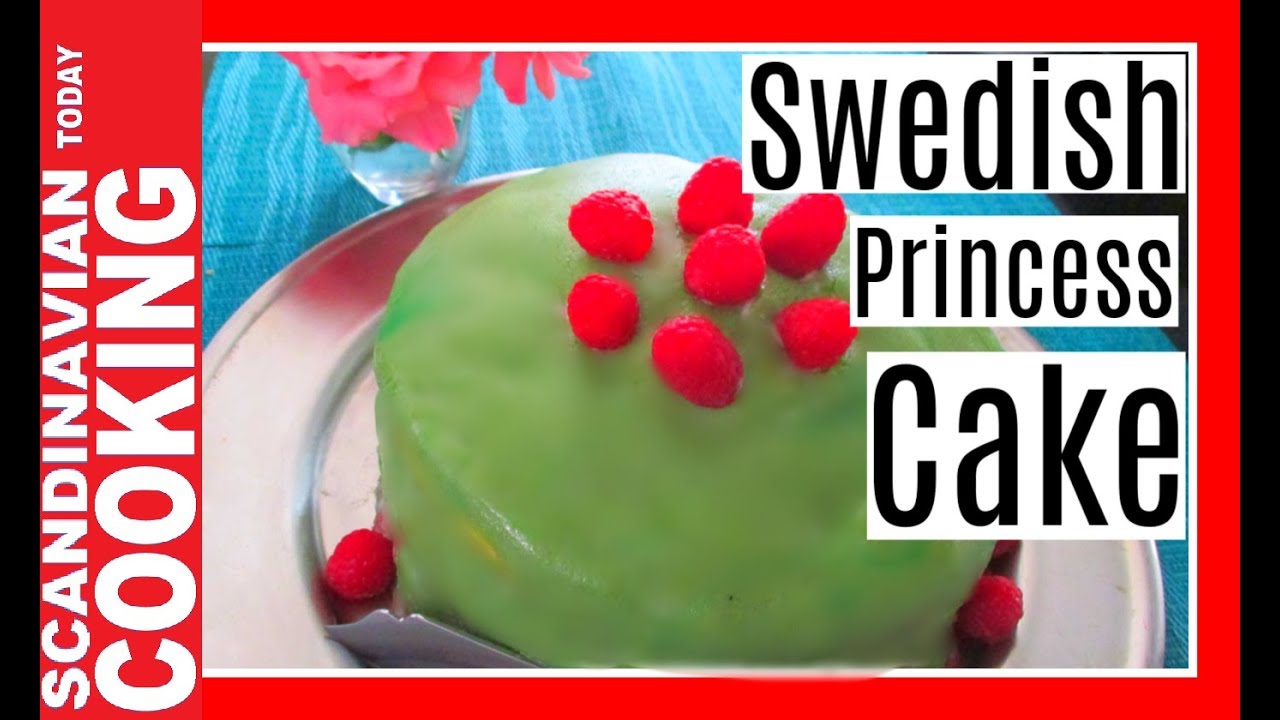 How To Make Swedish Princess Cake Recipe 🍰 prinsesstårta YouTube