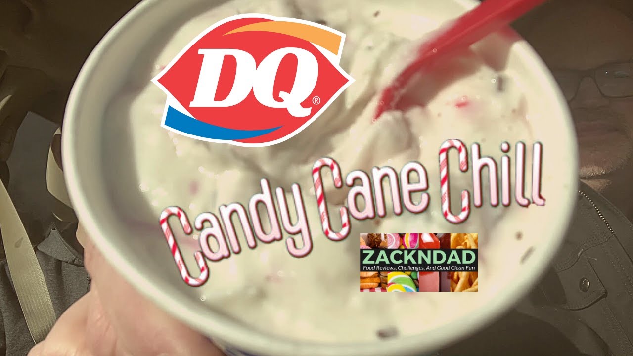 LIMITED TIME!! Dairy Queen® Candy Cane Chill Blizzard ZacknDad YouTube