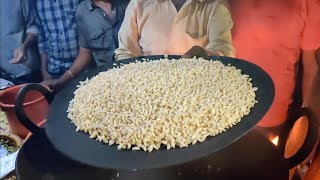 Live Puffed Rice Making in Sand | Famous Rs 10 Snack in Nagpur | Indian Street Food
