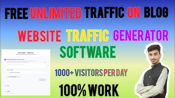 Gain Free Unlimited Traffic on Websites || Free Website Traffic Generator Software 2023
