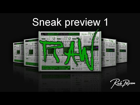 RAW Sneak preview 1 about ModWheel controlling the Reverb FX