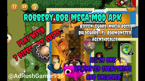 Robbery Bob mega MOD Download Link mediafıre ✅
