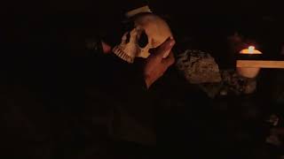 Memento Mori pintura basada en san francisco en meditacion
