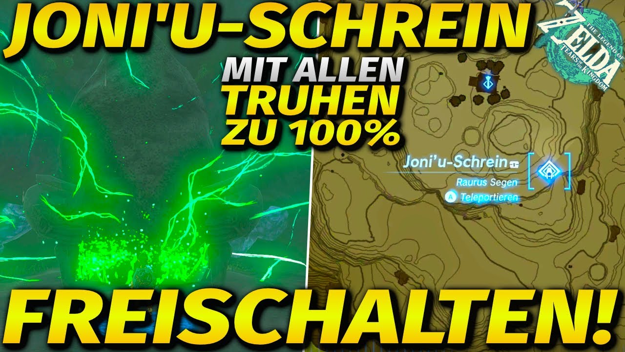 *NEU* Joni'u-Schrein freischalten und mit allen Truhen abschließen! ► Zelda Tears of the Kingdom