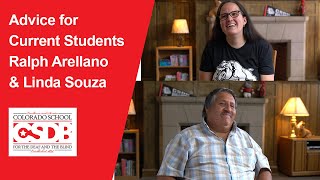 Advice for Current Students: Ralph Arellano and Linda Souza