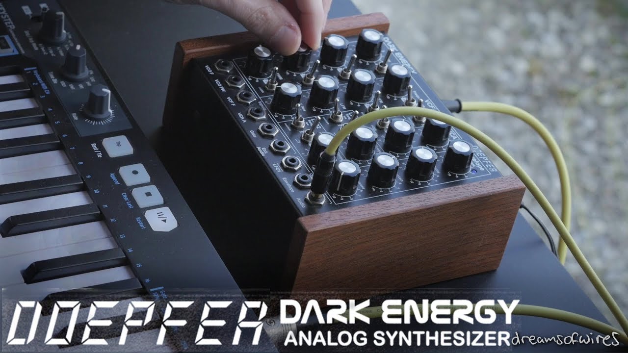 Doepfer Dark Energy MkI Revisited - Some Tunes & Drones (reverb, some delay)