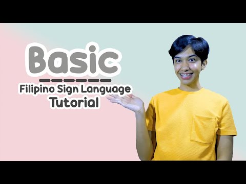 Video: Paano Matutunan Ang Sign Language