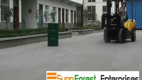 Drum Clamp on Fork Positioner