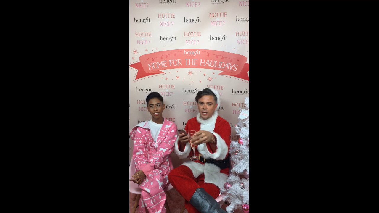 beautycon #benefitHAULiday live from the pinktorian in SF!