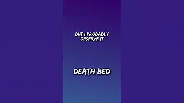 Powfu - Death Bed (Lyrics) ft. beabadoobee |The Music Box|