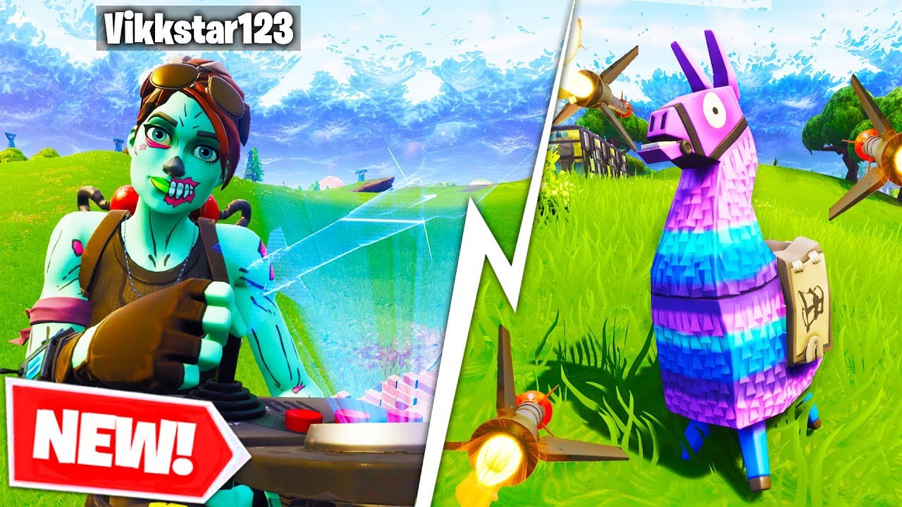 fortnite playground v2 features FORTNITE LLAMA vs GUIDED MISSILES! | Fortnite Playground v2 Custom Gamemode!