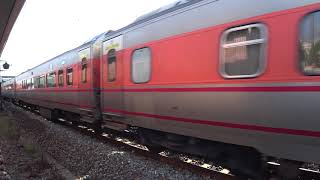 129次自強號通過斗南車站 20200706