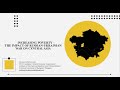 Increasing Poverty: The impact of Russian-Ukranian War on Central Asia • Muhayyoi Rahimzoda| Webinar