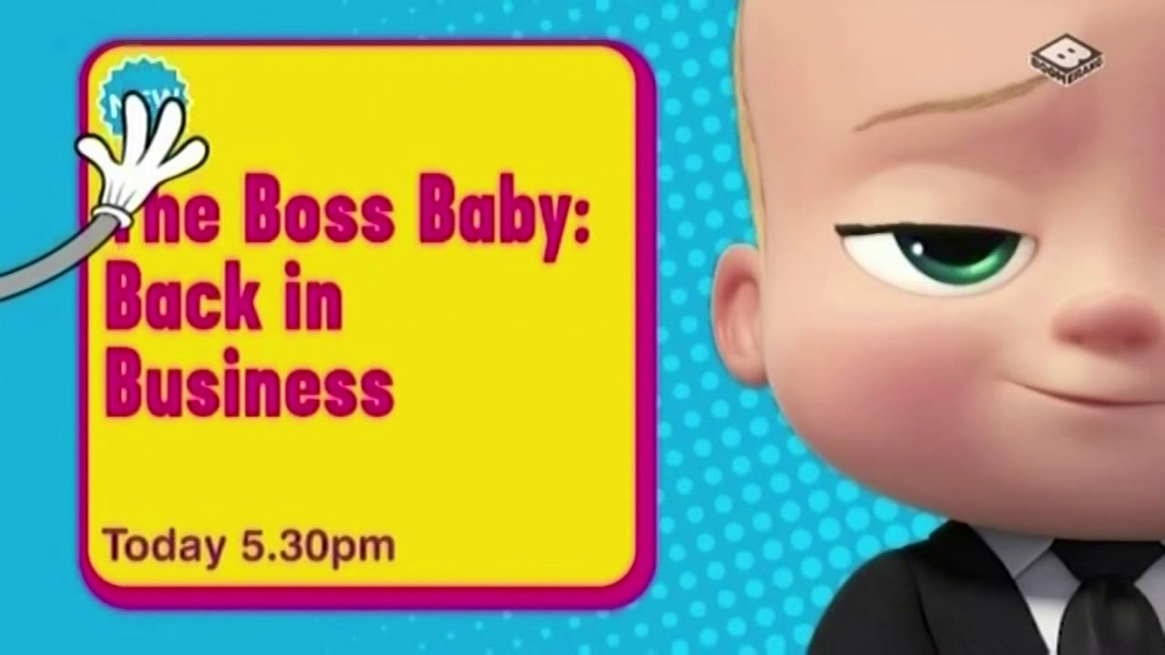 Boomerang UK The Boss Baby: Back In Business New Show Continuity - YouTube