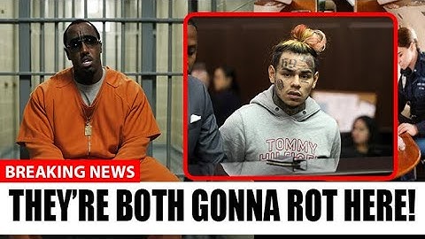Rapper Tekashi 6ix9ine Gets Thrown in The Same Jail as Diddy.