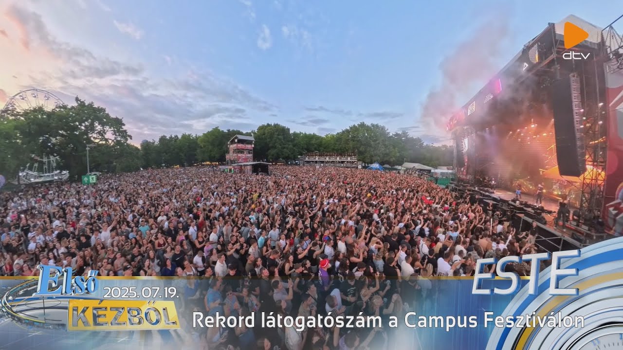 Rekord látogatószám a Campus Fesztiválon