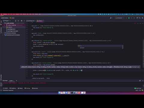 Section 7. 06. REST API Server. Express. Update card  PATCH