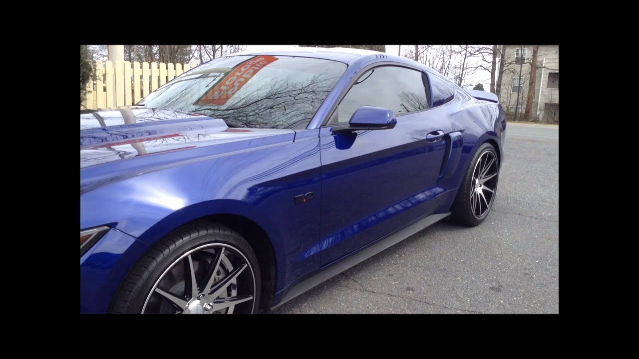 2016 Ford Mustang Rolling out of Rimtyme of Charlotte on Staggered 20'' Rosso Legacy Wheels ... 2016 Ford Mustang Rolling out of Rimtyme of Charlotte on Staggered 20'' Rosso Legacy Wheels ...