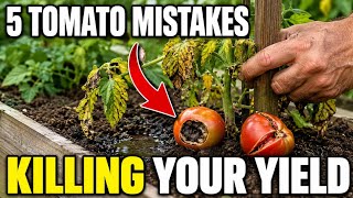 5 Mistakes You Must NEVER Make When Growing Tomatoes (They Kill Your Yield)
