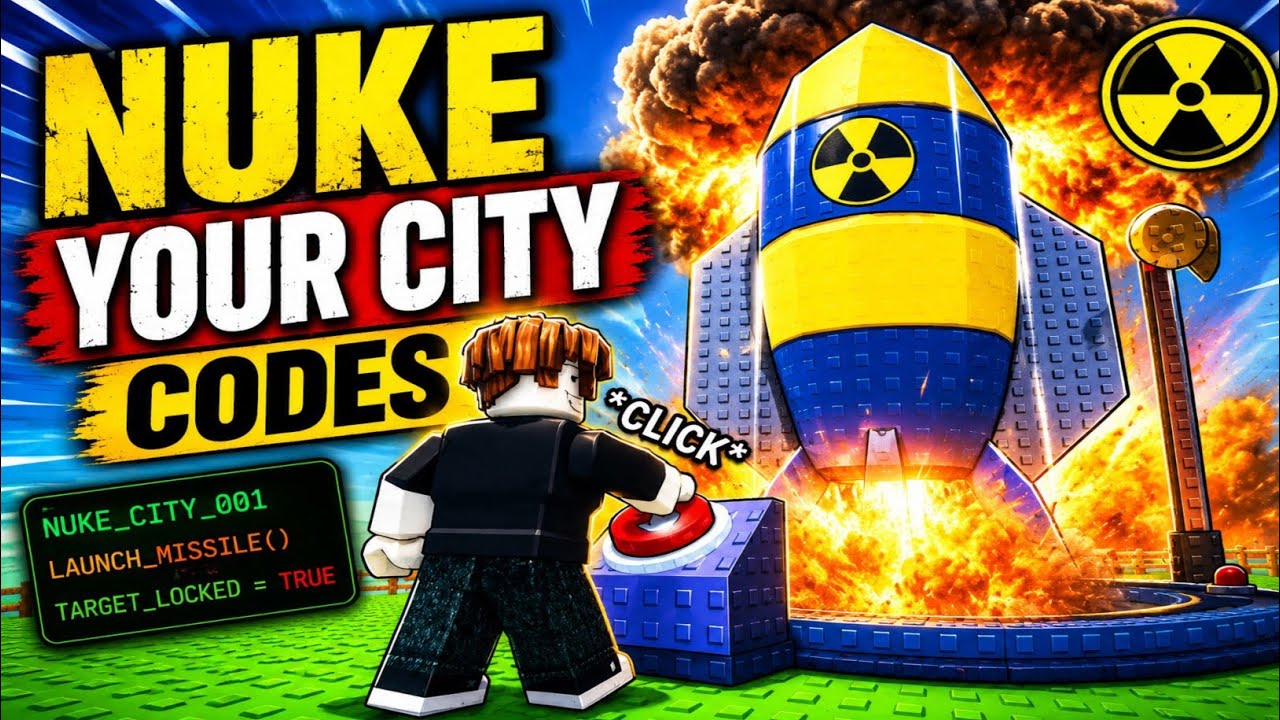 ALL NEW Nuke Your City Codes 2026 🚀 (FREE Nukes + Rewards!) - YouTube