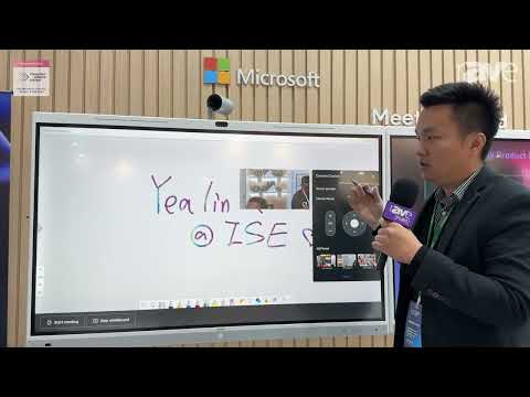 ISE 2024: Yealink Details MeetingBoard, an All-in-One Interactive Videoconferencing Whiteboard