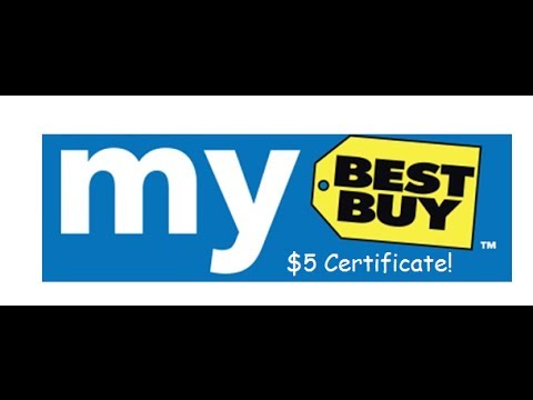 Check your email for a Best Buy certificate!