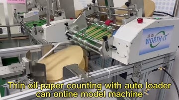 oil paper counting machine
