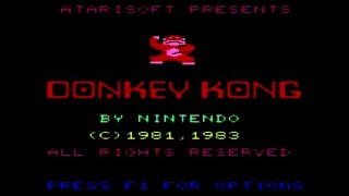 Donkey Kong - Commodore Vic-20 - Real Hardware - World Record