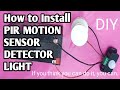 Dc 12volts 24volts adjustable pir motion sensor infrared ir detector light