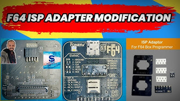 F64 isp Adapter Modification | How to Modify F64 isp Adapter #f64ispadapter #f64box
