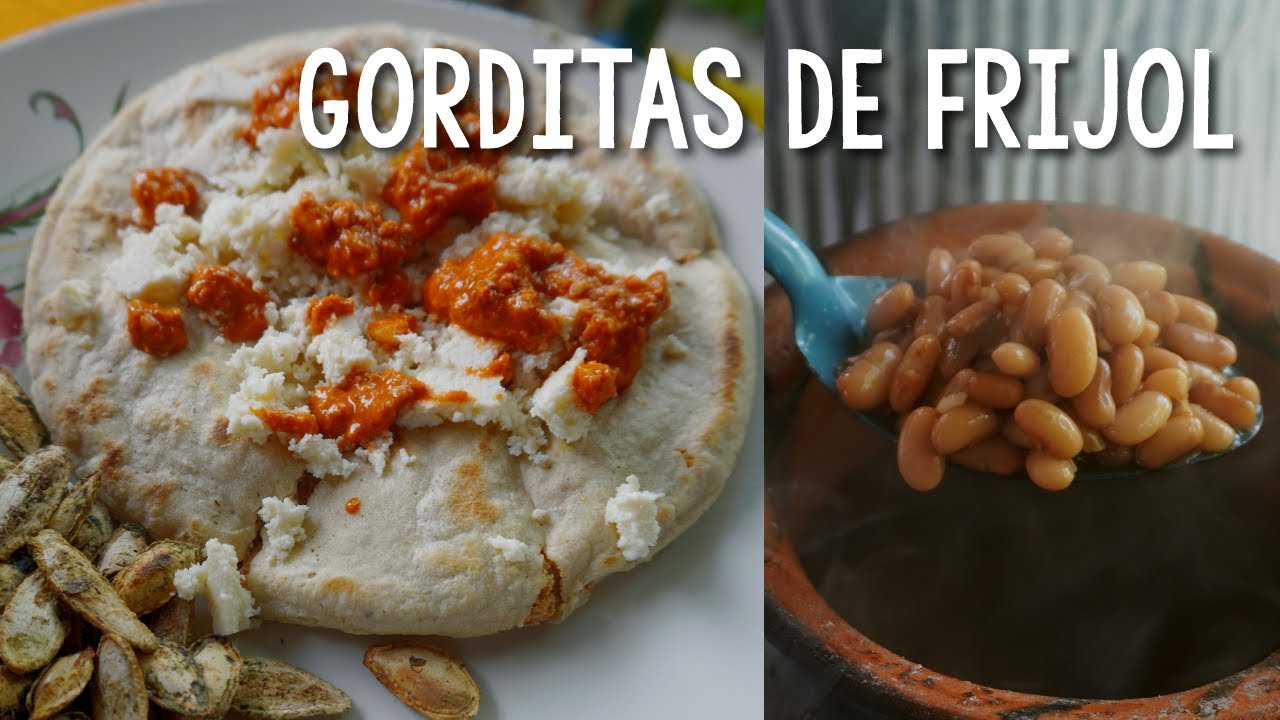 Un antojito muy Guerrerense, gorditas de frijol con chile guajillo | La cuinique
