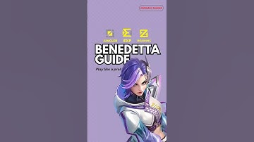 How to Play Benedetta Guide Part 1 #mlbb #mlbbshorts #viral #benedetta