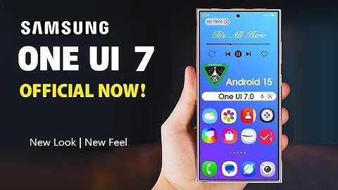 Samsung One UI 7 OFFICIAL! 🔥 10 New Features