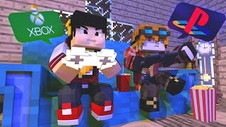Minecraft: XBOX VS PLAYSTATION  SURVIVAL LUCKY DUPLA ‹ AM3NIC ›