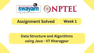 Data Structure And Algorithms Using Java Week 1 || NPTEL ANSWERS | My Swayam | #nptel2026 #myswayam