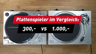 Technics Und Audio Technica Plattenspieler Im Vergleich