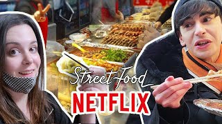 ABBUFFATA di STREET FOOD nei posti consigliati da NETFLIX ft. Seoul Mafia