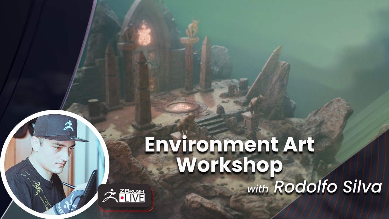 “Environment Art Workshop”- Rodolfo Silva – Maxon ZBrush Expert– ZBrush 2026