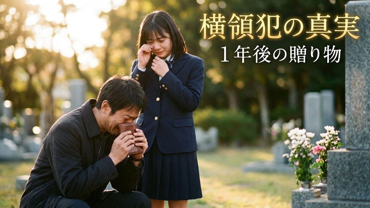 「横領犯」と蔑んだ姪。1年後、彼女が差し出した物に涙が止まらない