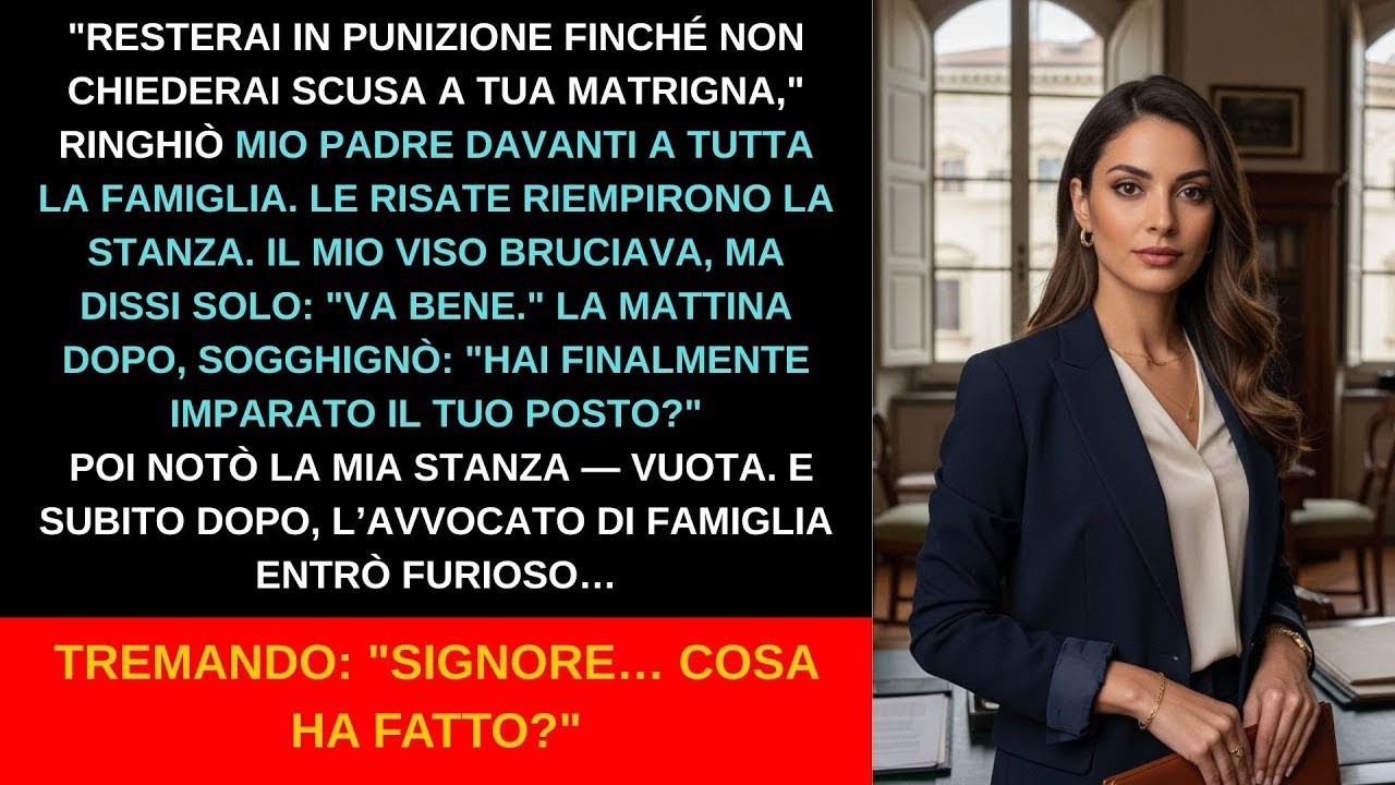 Mio padre mi ha cacciata di casa davanti a lei, e Veronica ha sorriso: "Finalmente tua figlia ha imparato il suo posto". Mi aveva chiesto di inginocchiarmi e chiedere scusa solo perché difendevo...