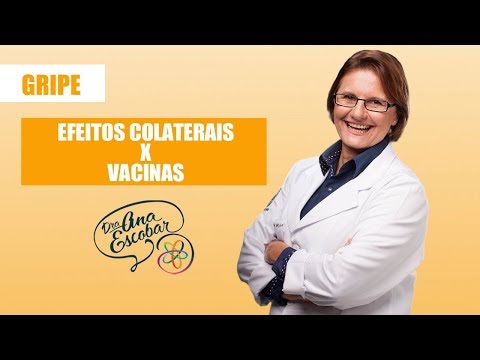 Vídeo: Efeitos Colaterais Da Vacina Contra A Gripe