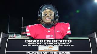 MVP: Shelby's Brayden DeVito vs Lexington