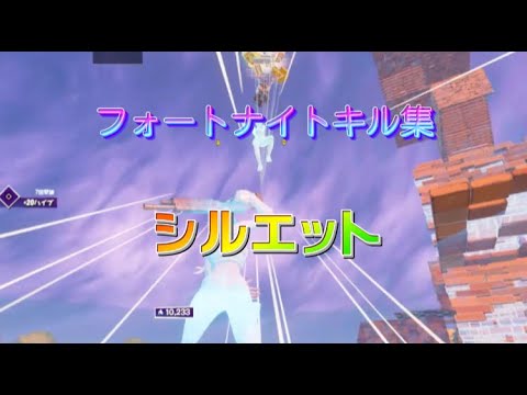 【フォートナイト】背面パッド一週間の人のキル集　シルエット
