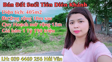 Bán Đất Suối Tiên Diên Khánh - Giao Thông thuận tiện, Phù hợp an cư