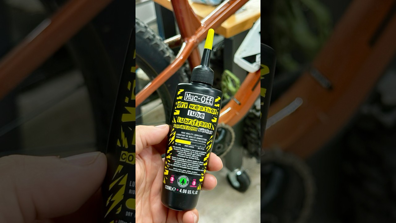 First Time Using Muc-Off Dry Lube on My MTB! 🚴‍♂️✨
