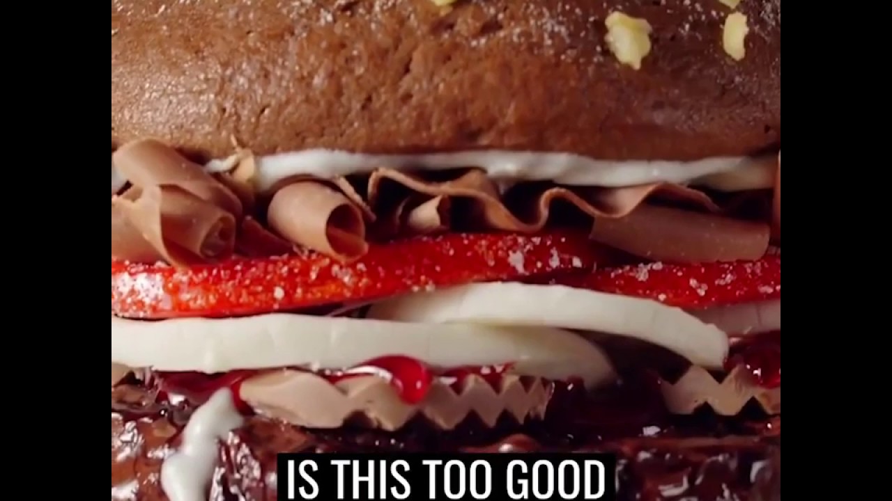 UNILAD   Omg Burger King just released a Chocolate Whopper 😮😭