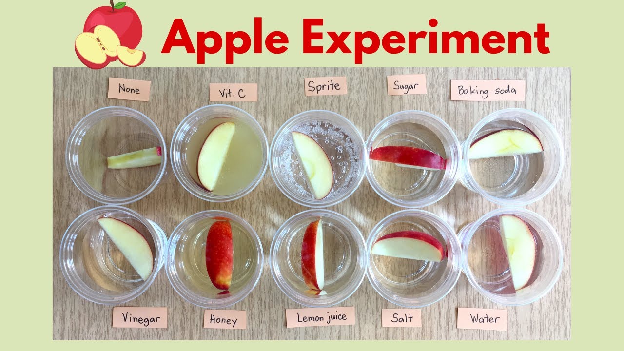 formulate your hypothesis in apple turning brown