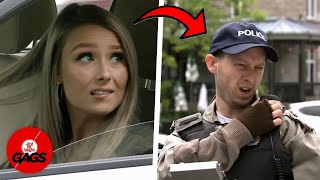Flirting to avoid a ticket... | Just For Laughs Gags