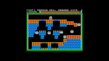 Bor-Fies / Bug-Eyes (1985) 128k AY music version Walkthrough + Review, ZX Spectrum
